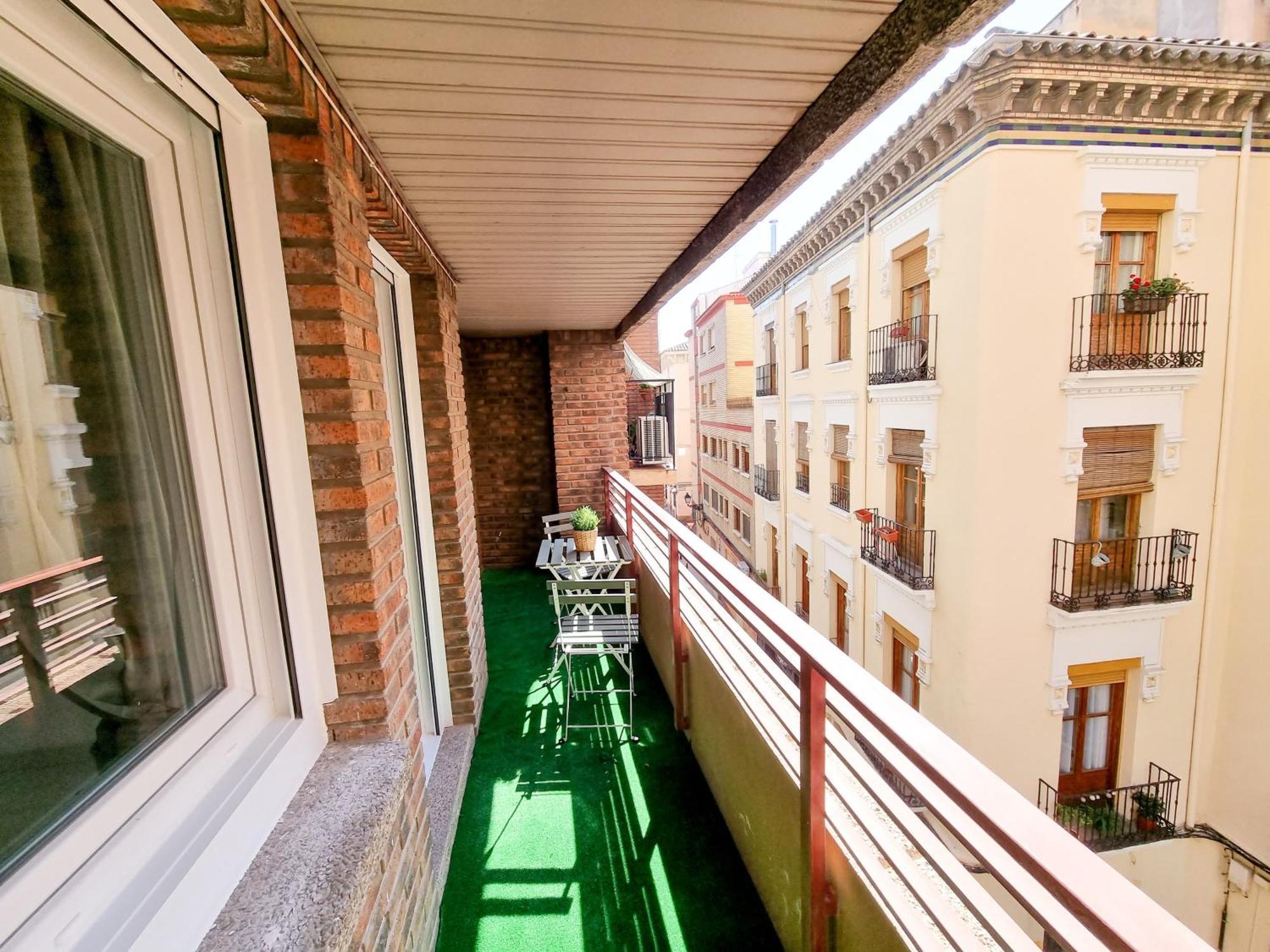 Apartamento El Teatro Del Pilar Zaragoza Exterior foto